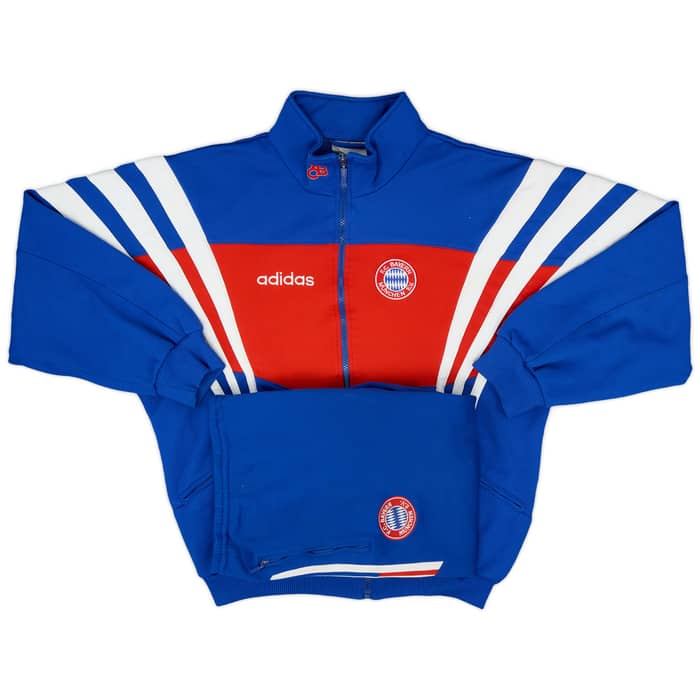 1995-96 Bayern Munich adidas Tracksuit - 9/10 - (M)
