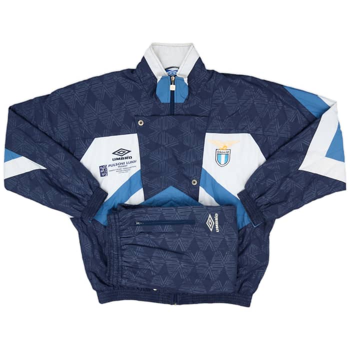 1992-93 Lazio Umbro Tracksuit - 9/10 - (L)