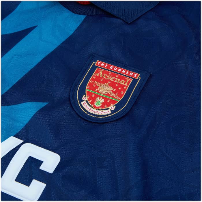 1995-96 Arsenal Away Shirt Wright #8 - 9/10 - (XL)