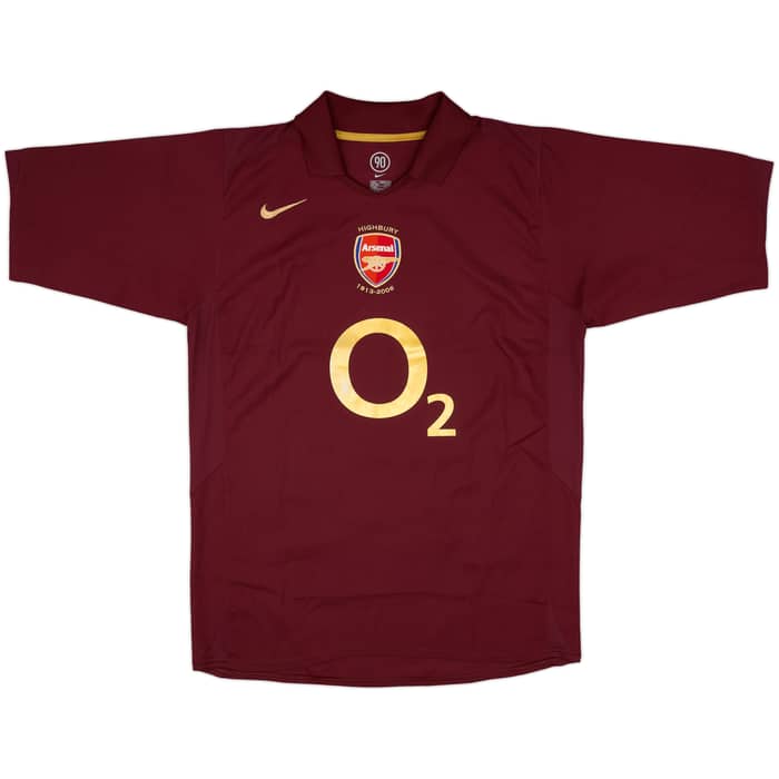2005-06 Arsenal Home Shirt Bergkamp #10 - 5/10 - (L)