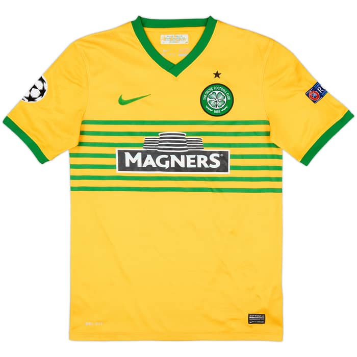 2013-14 Celtic Away Shirt Virgil #5 - 9/10 - (S)