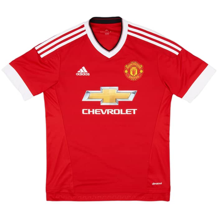 2017-18 Manchester United Home Shirt Blind #17 - 8/10 - (M)