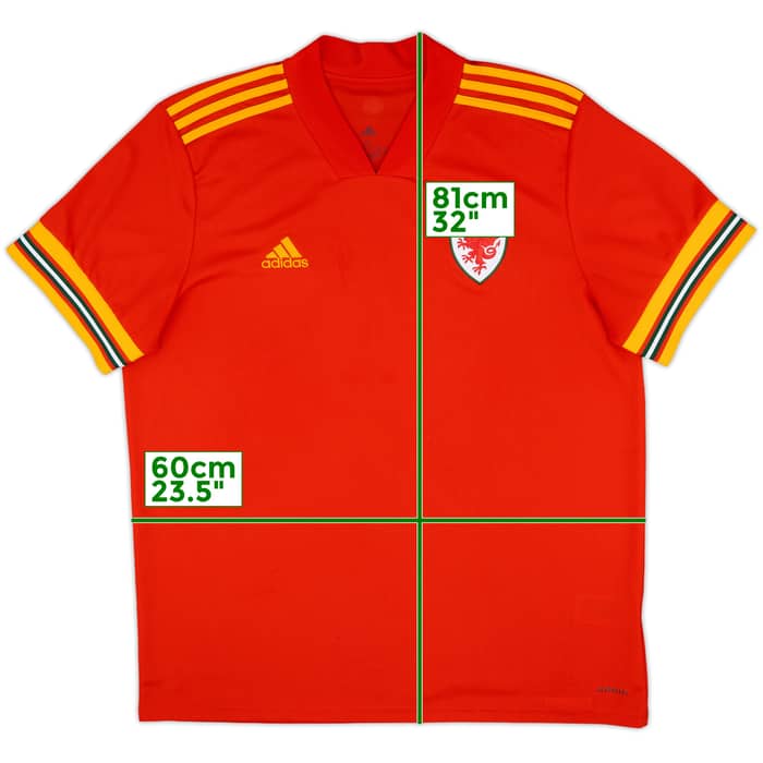 2020-21 Wales Home Shirt - 10/10 - (XL)