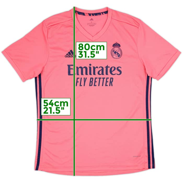 2020-21 Real Madrid Away Shirt - 8/10 - (L)