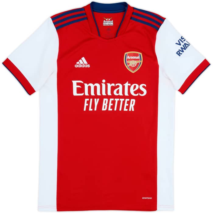 2021-22 Arsenal Home Shirt Saka #7 - 6/10 - (M)