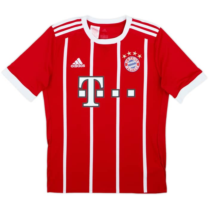 2017-18 Bayern Munich Home Shirt Lewandowski #9 - 5/10 - (15-16 Years)