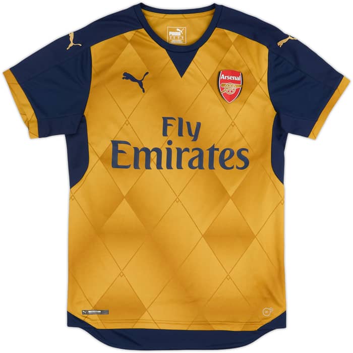 2015-16 Arsenal Away Shirt Arteta #8 - 10/10 - (S)