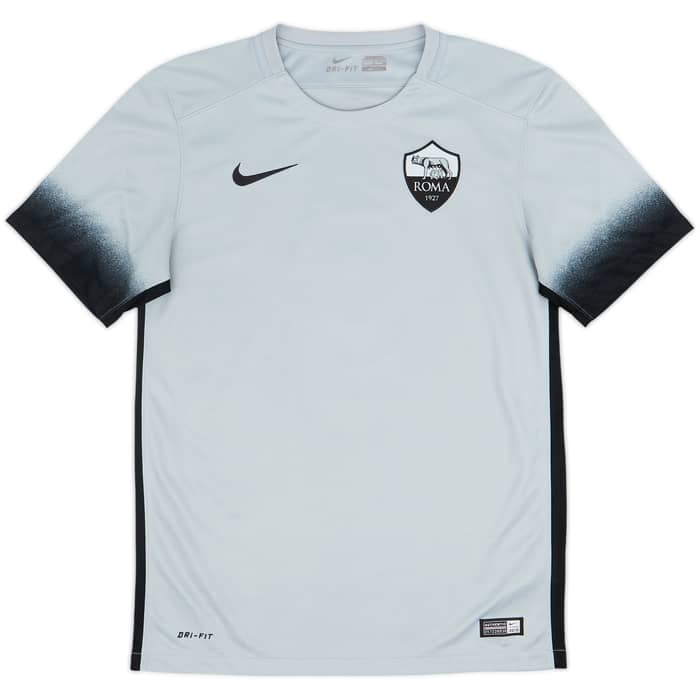 2015-16 Roma Third Shirt Dzeko #9 - 8/10 - (S)