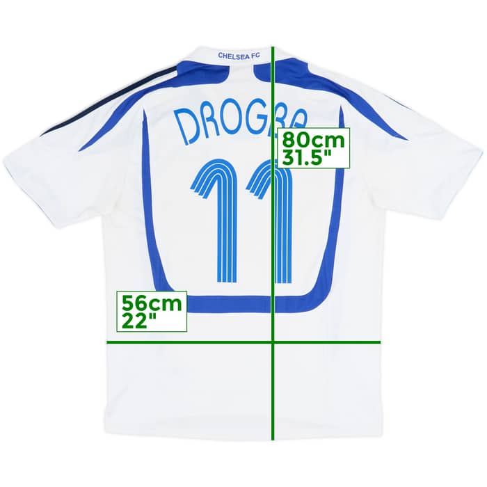 2007-08 Chelsea Third Shirt Drogba #11 - 6/10 - (L)