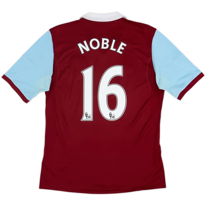 Camiseta de local del West Ham 2013-14 Noble #16 - 6/10 - (M)