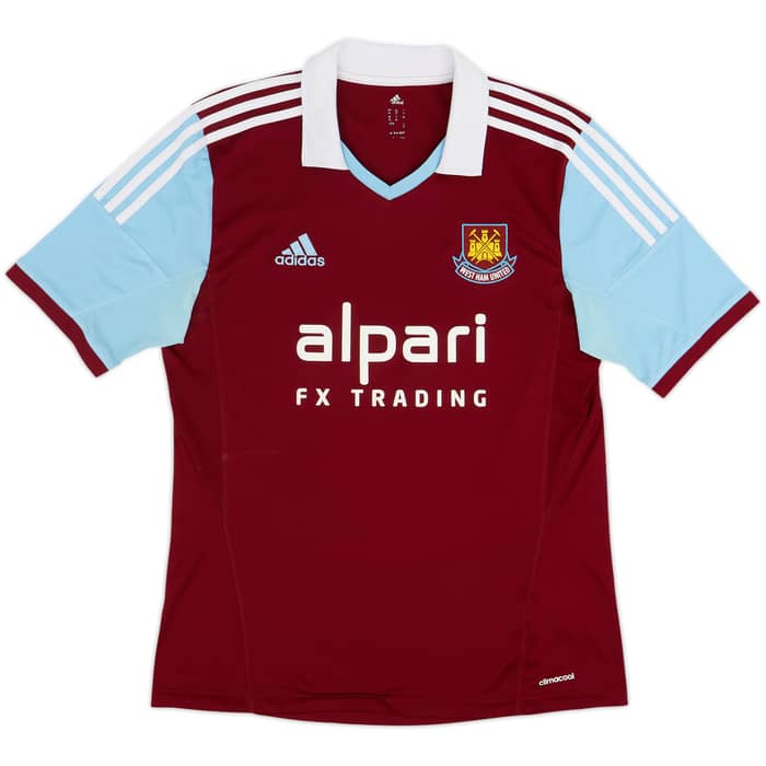 Camiseta de local del West Ham 2013-14 Noble #16 - 6/10 - (M)
