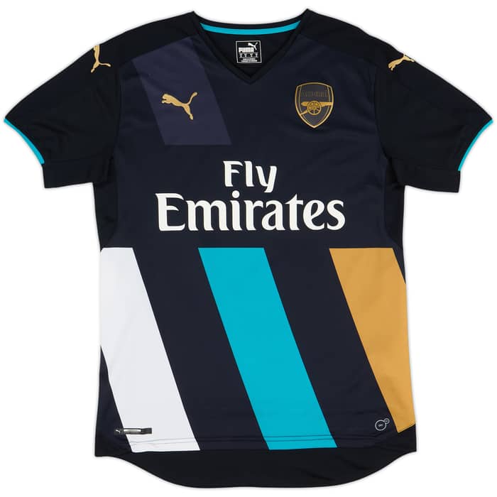 2015-16 Arsenal Tercera Camiseta Arteta #8 - 7/10 - (M)