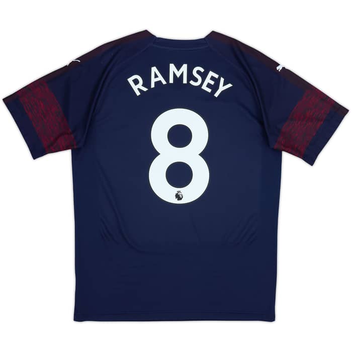 Camiseta de visitante del Arsenal 2018-19 Ramsey #8 - 7/10 - (M)