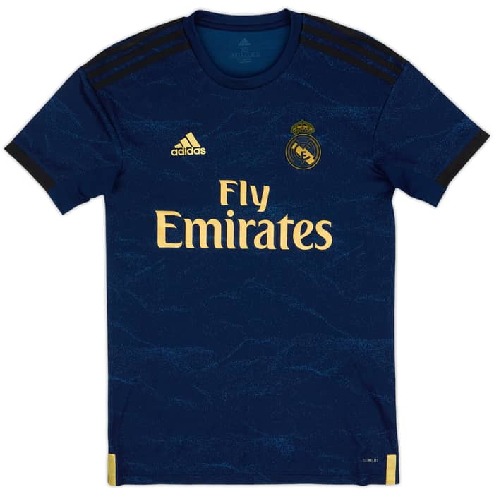 Camiseta de visitante del Real Madrid 2019-20 Benzema #9 - 8/10 - (XS)