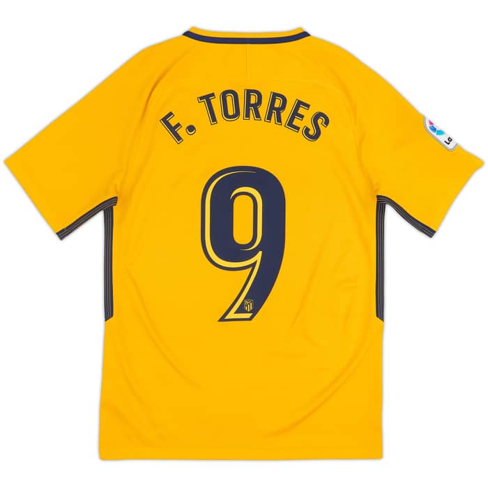 2017-18 Atletico Madrid Away Shirt F.Torres #9 - 7/10 - (S)