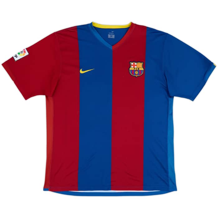 2006-07 Barcelona Camiseta Local Messi #19 - 6/10 - (XL)