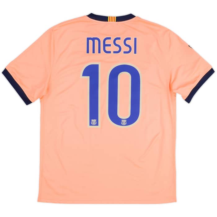 2009-10 Barcelona Away Shirt Messi #10 - 6/10 - (M)