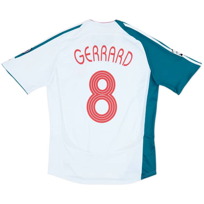 2006-07 Liverpool Tercera Camiseta Gerrard #8 - 6/10 - (M)