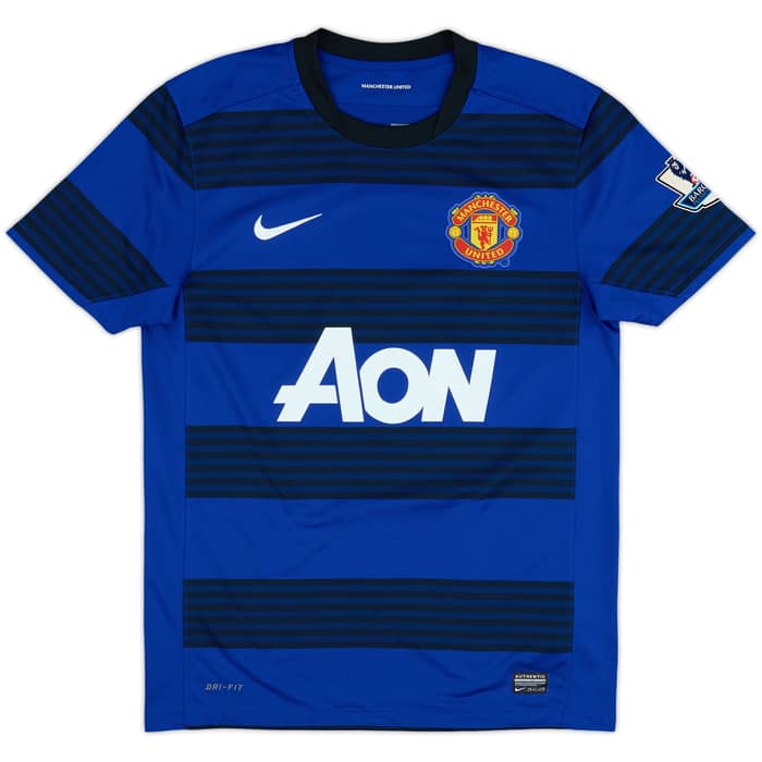 2011-13 Manchester United Away Shirt Jones #4 - 5/10 - (M)
