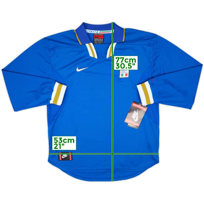 1996-97 Italy Home L/S Shirt (XL)
