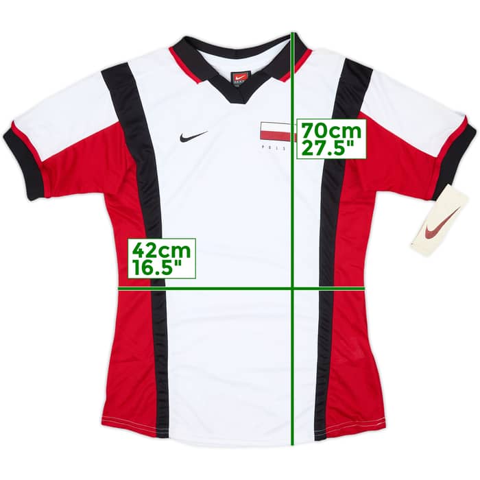1996-98 Poland Player Issue Women's Home Shirt (Women's S)