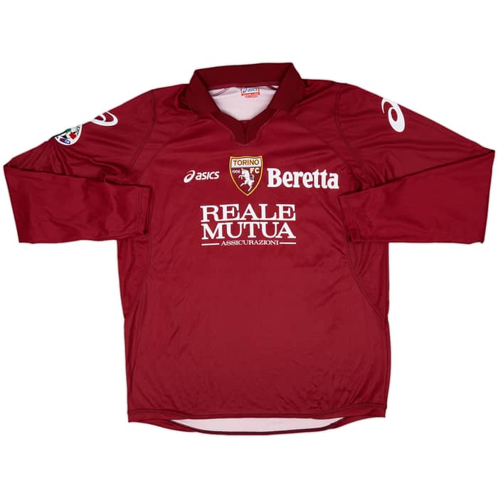2006-07 Torino Match Worn Home L/S Shirt Stellone #11
