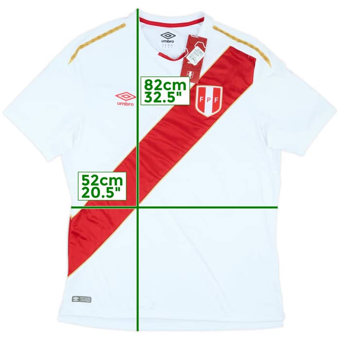 2018 Peru Home Shirt (XL)