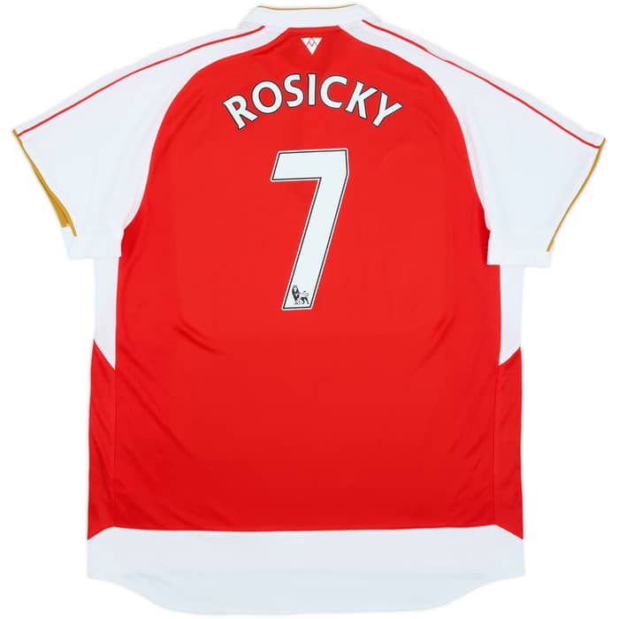 2015-16 Arsenal Home Shirt Rosicky #7 (XXL)