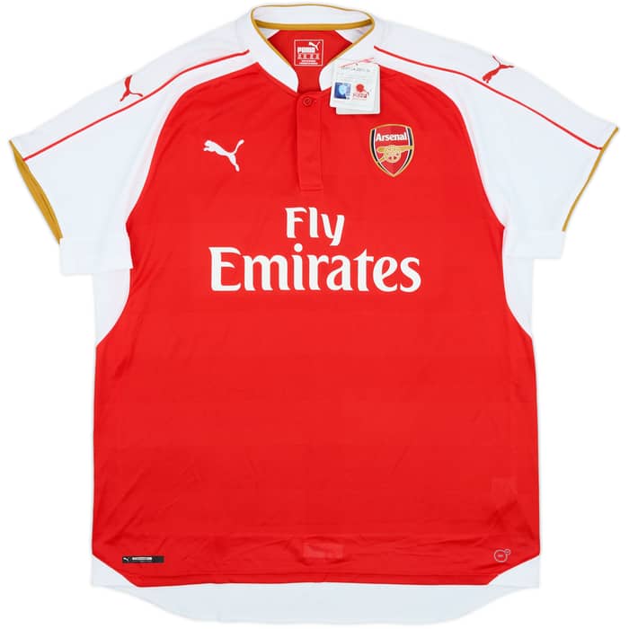 2015-16 Arsenal Home Shirt Rosicky #7 (XXL)