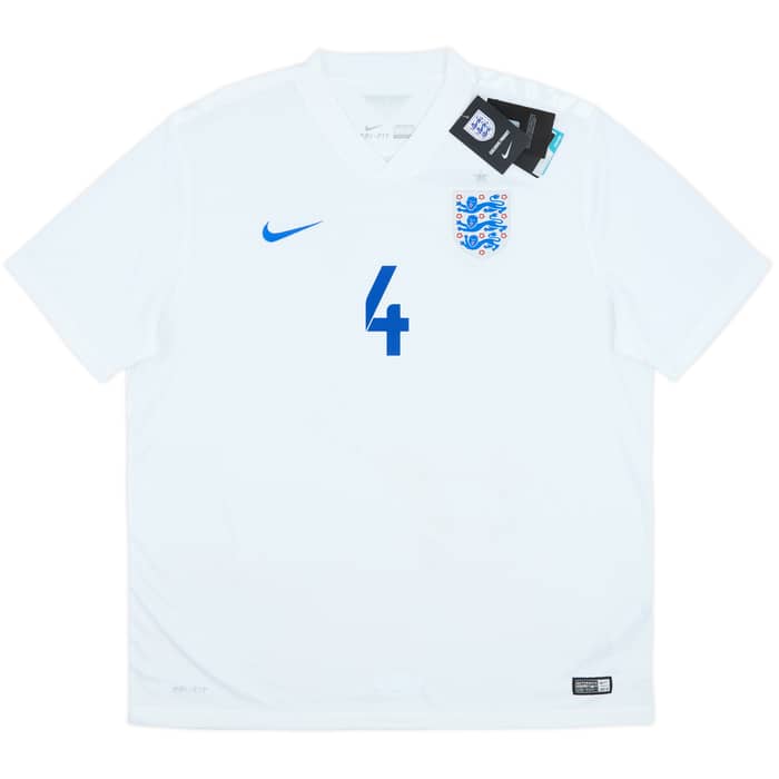 2014-15 England Home Shirt Gerrard #4 (XL)