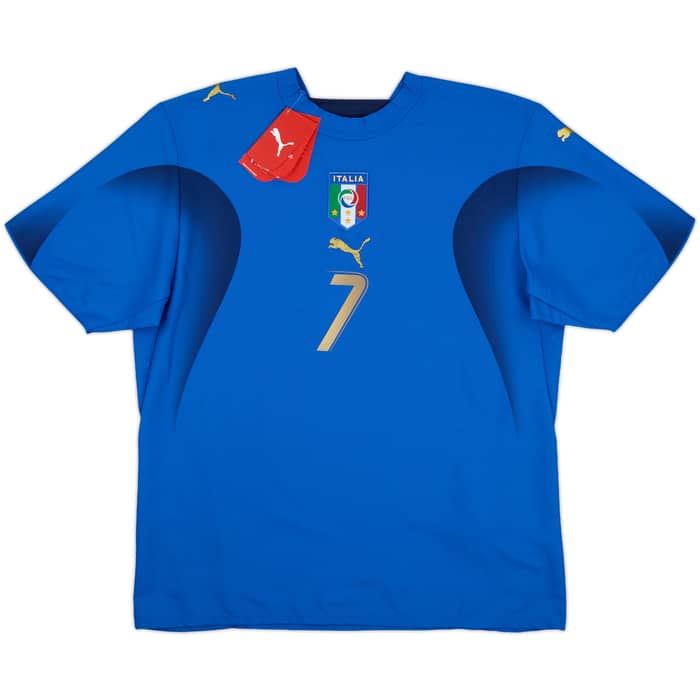 2006 Italy Home Shirt Del Piero #7 (L)