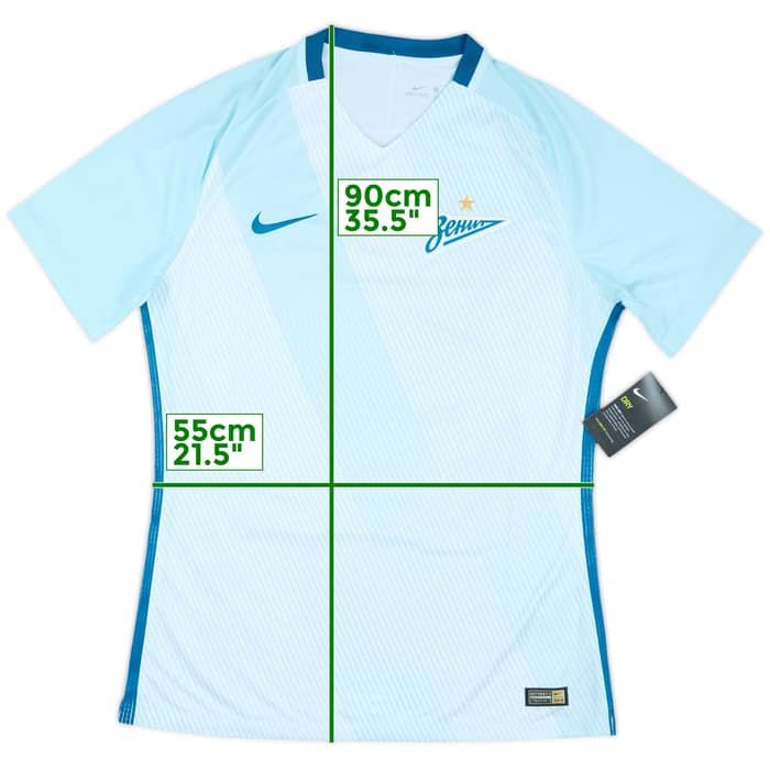 2016-17 Zenit St. Petersburg Authentic Away Shirt (L)
