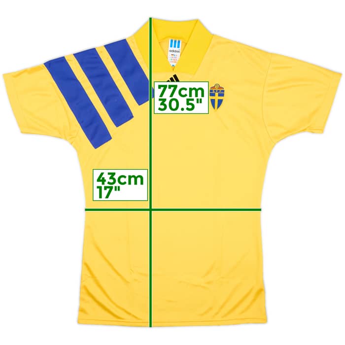 1992-94 Sweden Home Shirt - 9/10 - (S)
