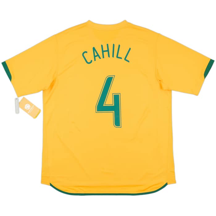 2006-08 Australia Home Shirt Cahill #4 (XL)