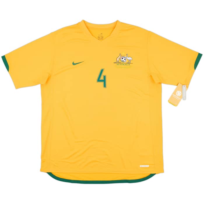 2006-08 Australia Home Shirt Cahill #4 (XL)