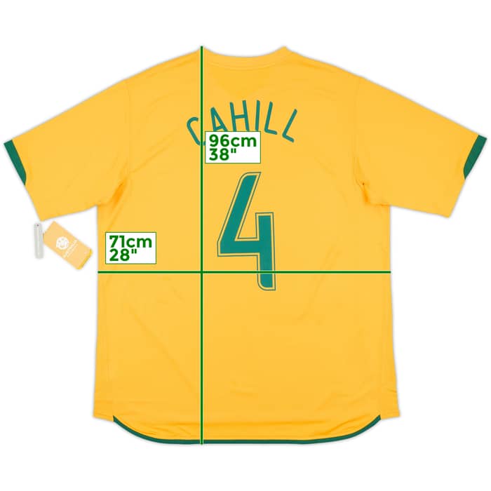 2006-08 Australia Home Shirt Cahill #4 (XL)