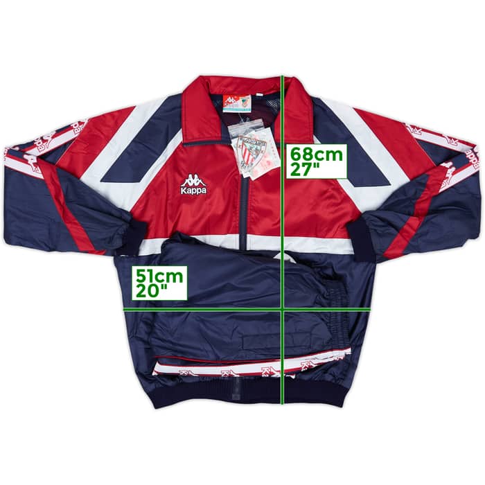1995-97 Athletic Bilbao Kappa Full Tracksuit (XL.Boys)