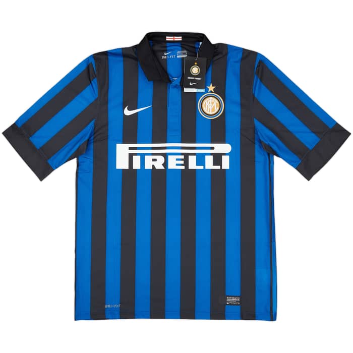 2011-12 Inter Milan Home Shirt Milito #22 (M)