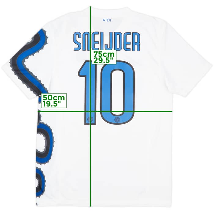 2010-11 Inter Milan Away Shirt Sneijder #10 (M)