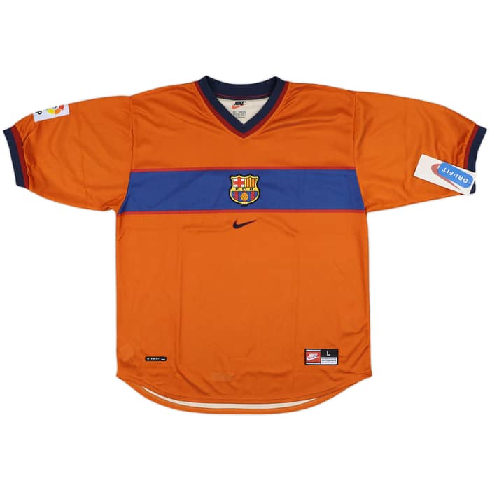 1998-00 Barcelona Third Shirt Rivaldo #11 (L)