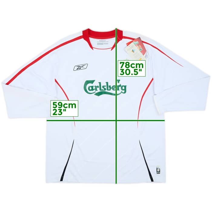 2005-06 Liverpool Away L/S Shirt (L)