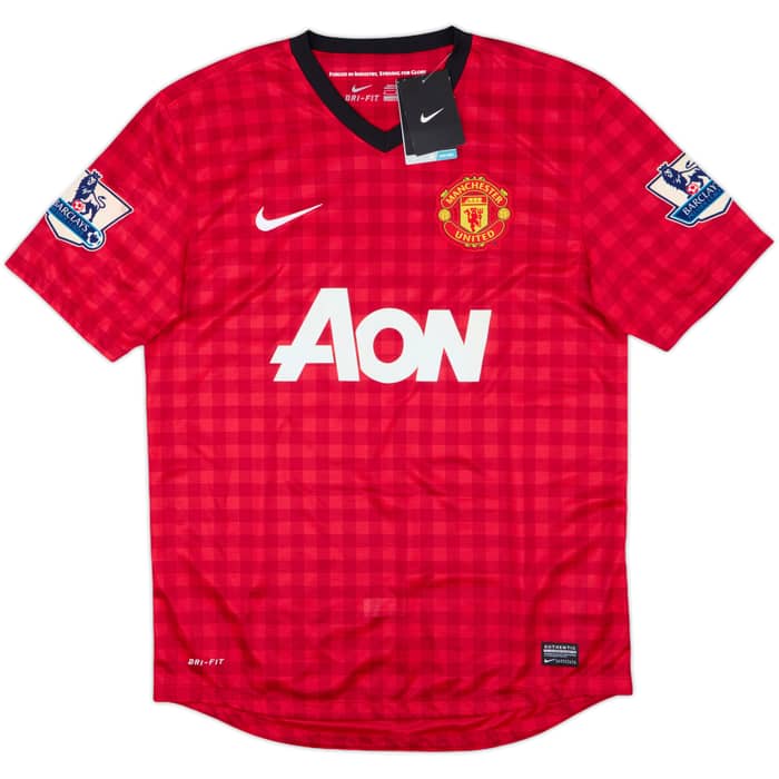 2012-13 Manchester United Home Shirt Carrick #16 (M)