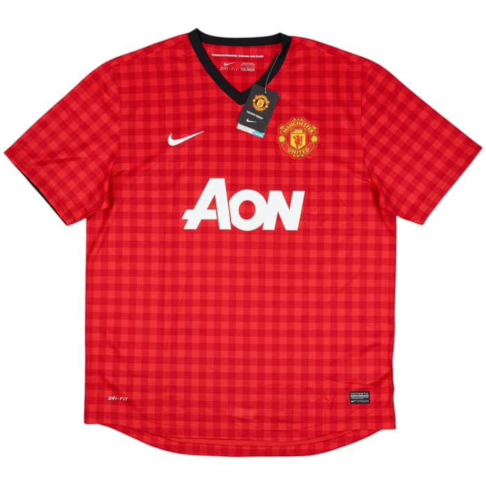 2012-13 Manchester United Home Shirt Rooney #10 (XL)
