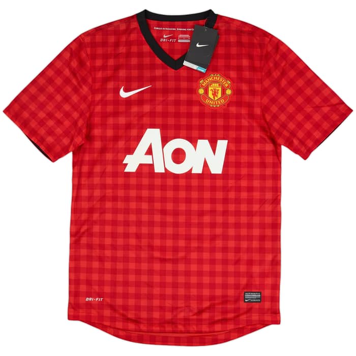 2012-13 Manchester United Home Shirt Rooney #10 (S)