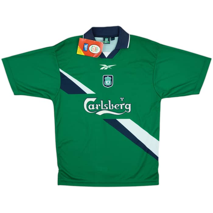 1999-00 Liverpool Away Shirt Gerrard #28 (S)