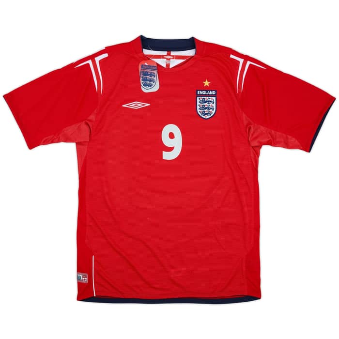 2003-05 England Home Shirt Rooney #9 (L)