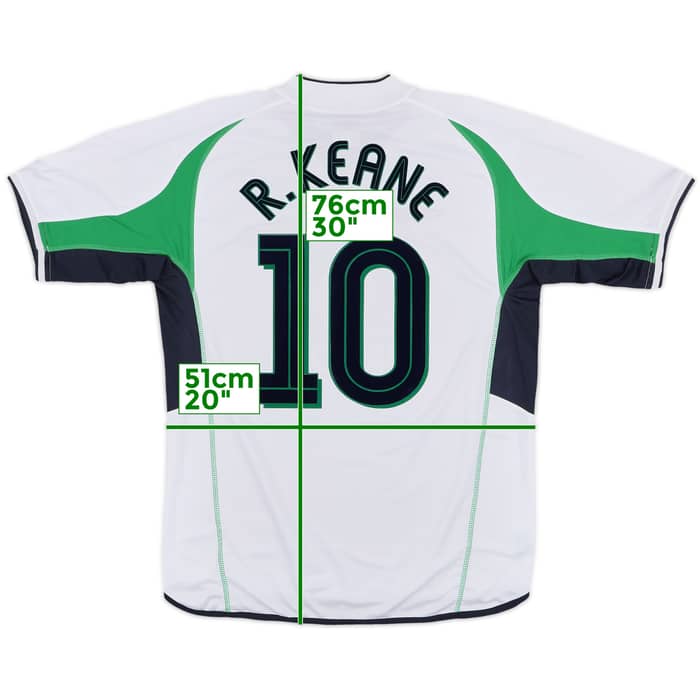 2002-03 Ireland Away Shirt R.Keane #10 (L)
