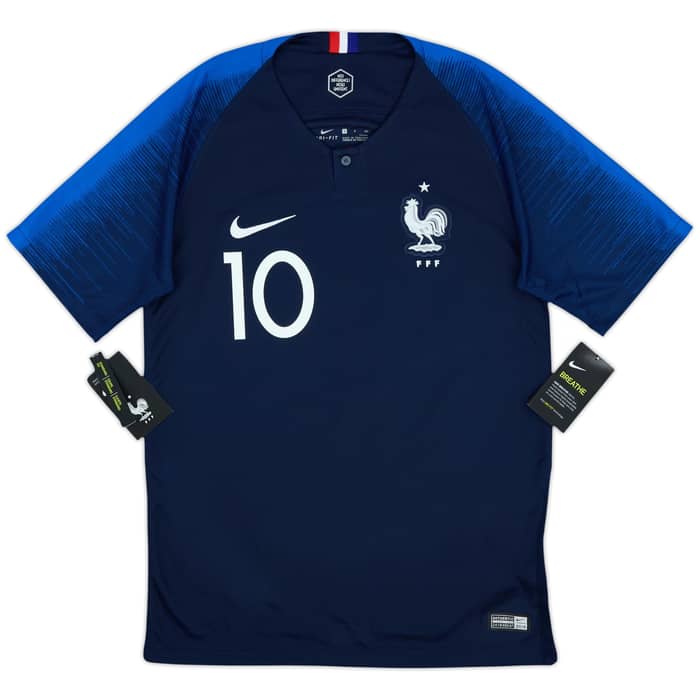 2018 France Home Shirt Mbappe #10 (S)