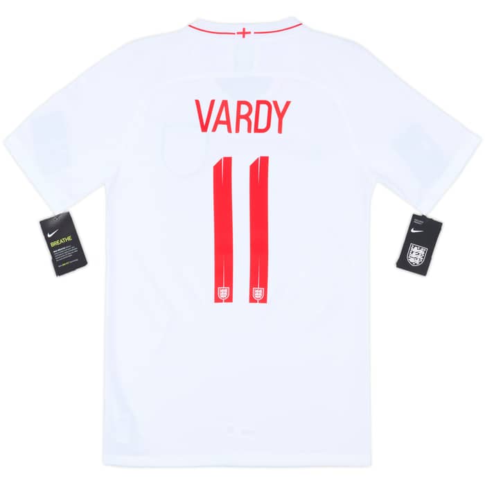 2018-19 England Home Shirt Vardy #11 (S)