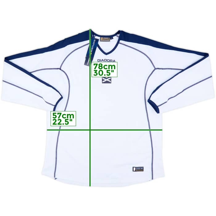 2003-05 Scotland Away L/S Shirt (XL)